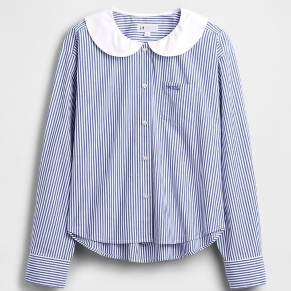 Gap x Sandy Liang Poplin Oversized Shirt